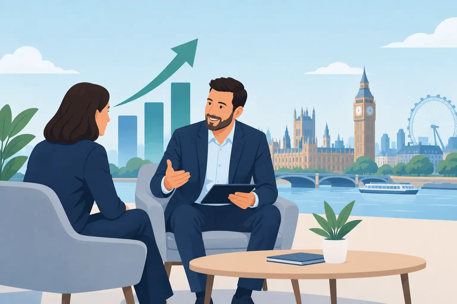 Landscape Coaching Results Example for UK Firms