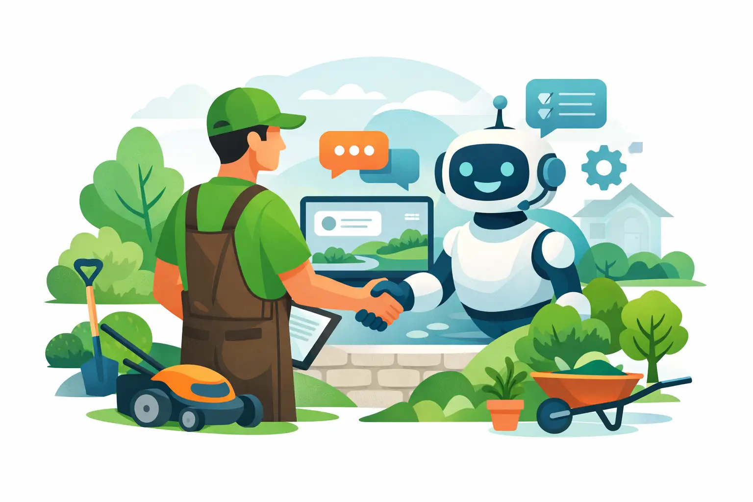 Should Landscapers Use Chatbots to Win More Work?