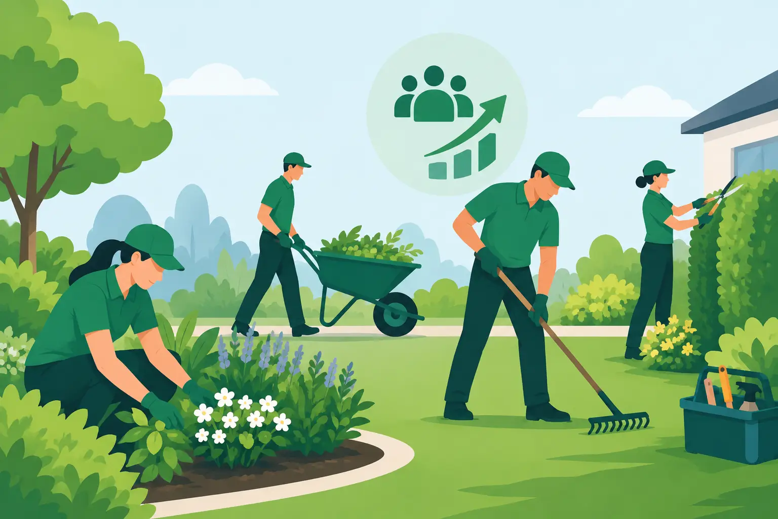 Improve Garden Team Productivity Without More Labour