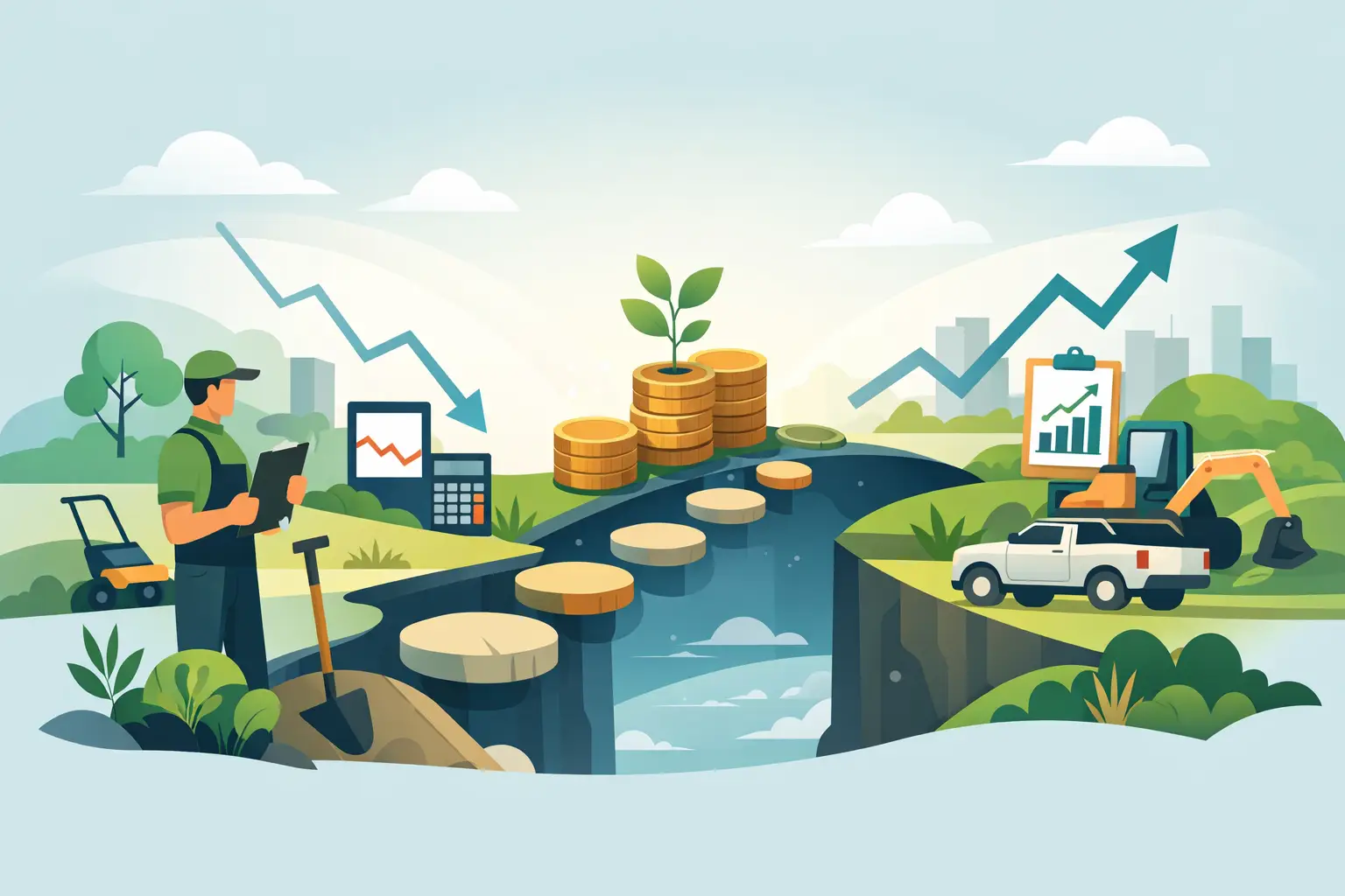 Landscape Cash Flow: Take Control of the Gaps