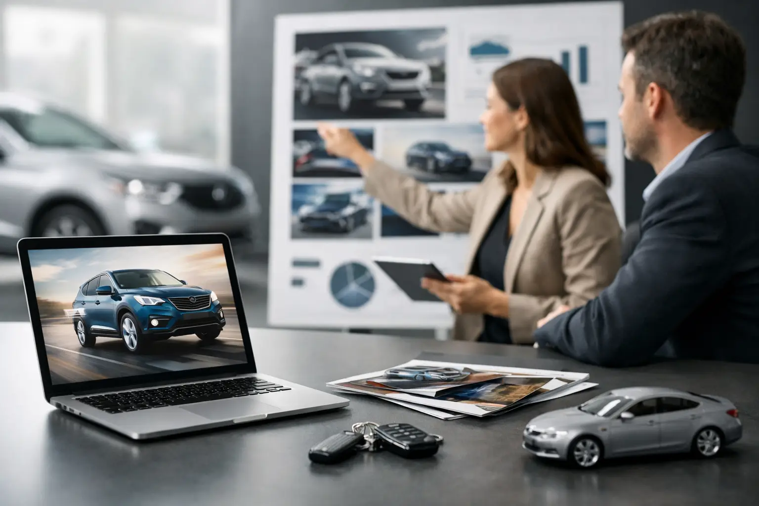 Campanha publicitária para setor automotivo