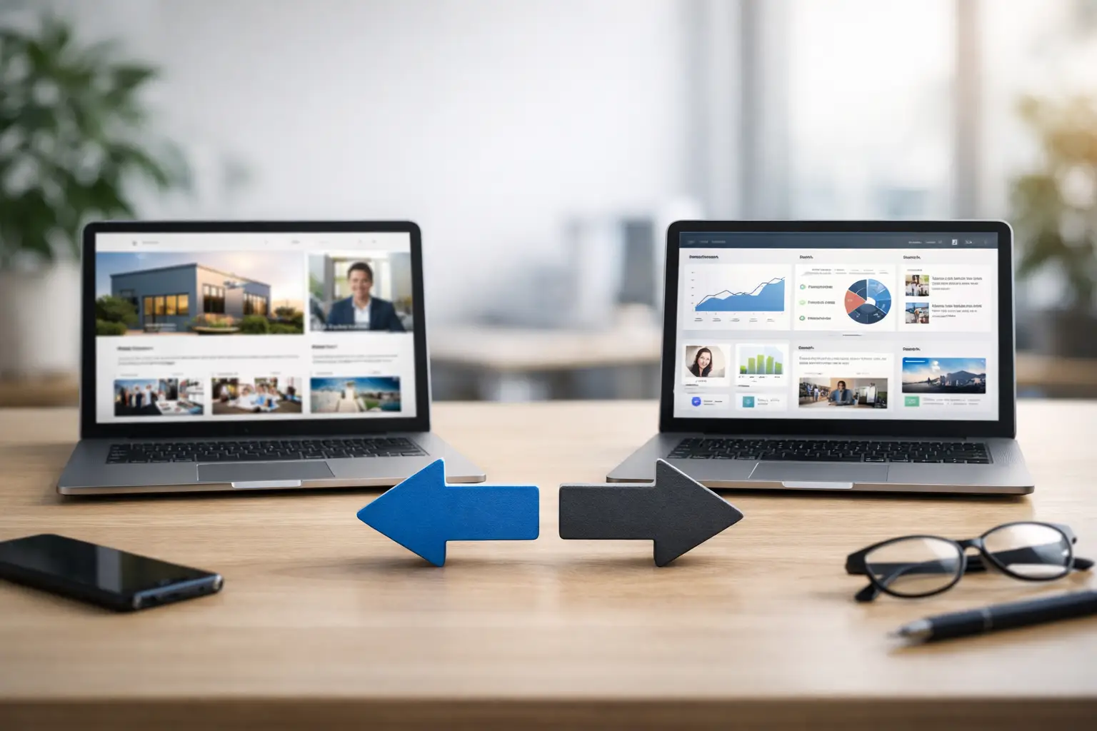 Site institucional vs portal corporativo: qual escolher?