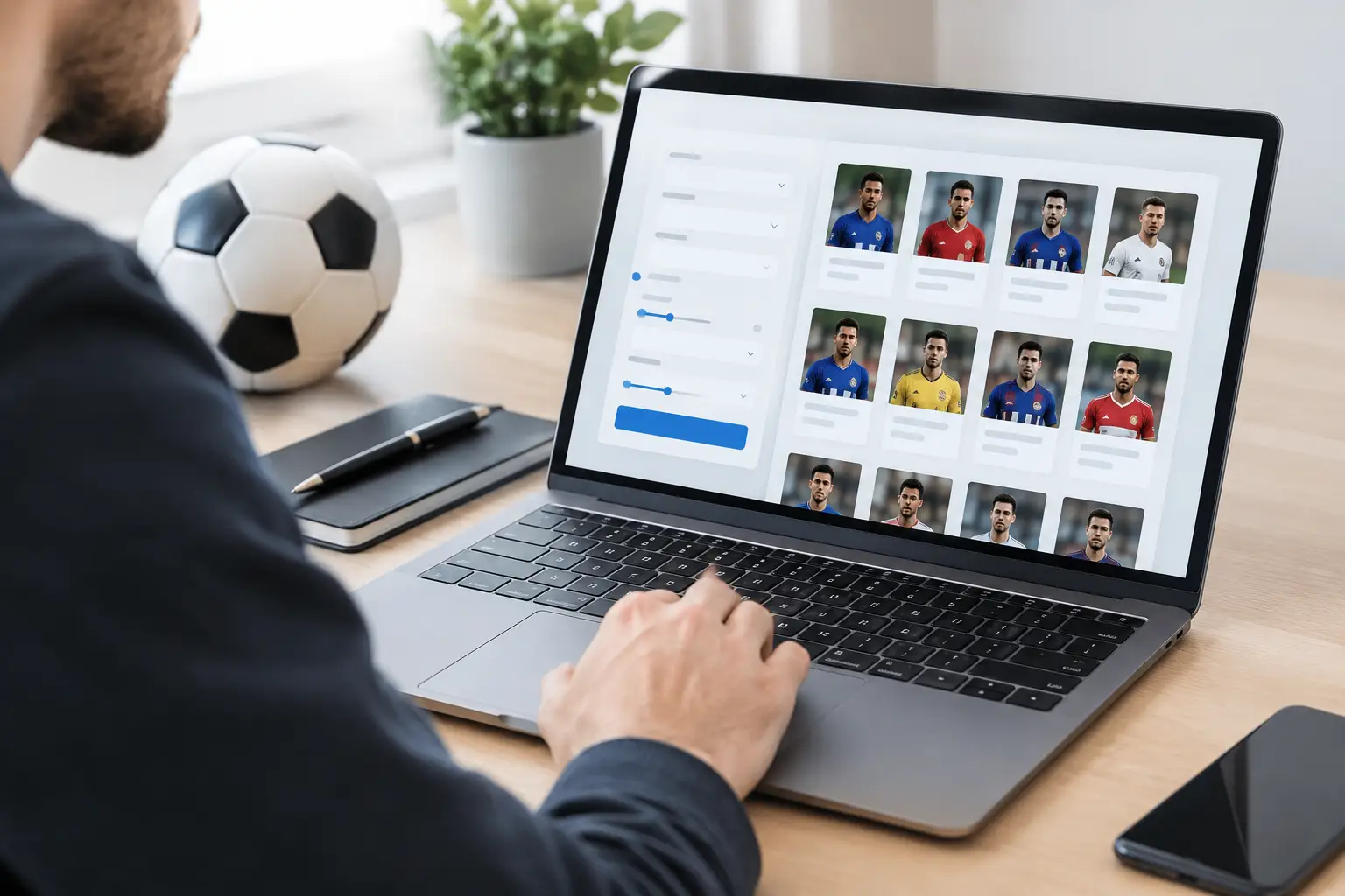 Come impostare i filtri di ricerca giocatori