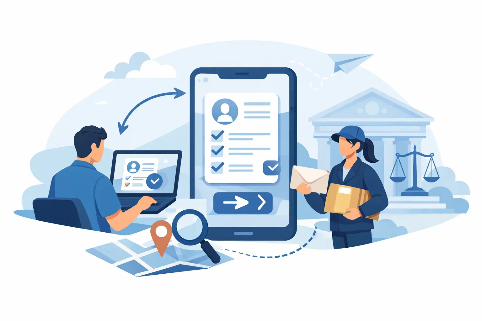 How to Order Process Service Online Quickly