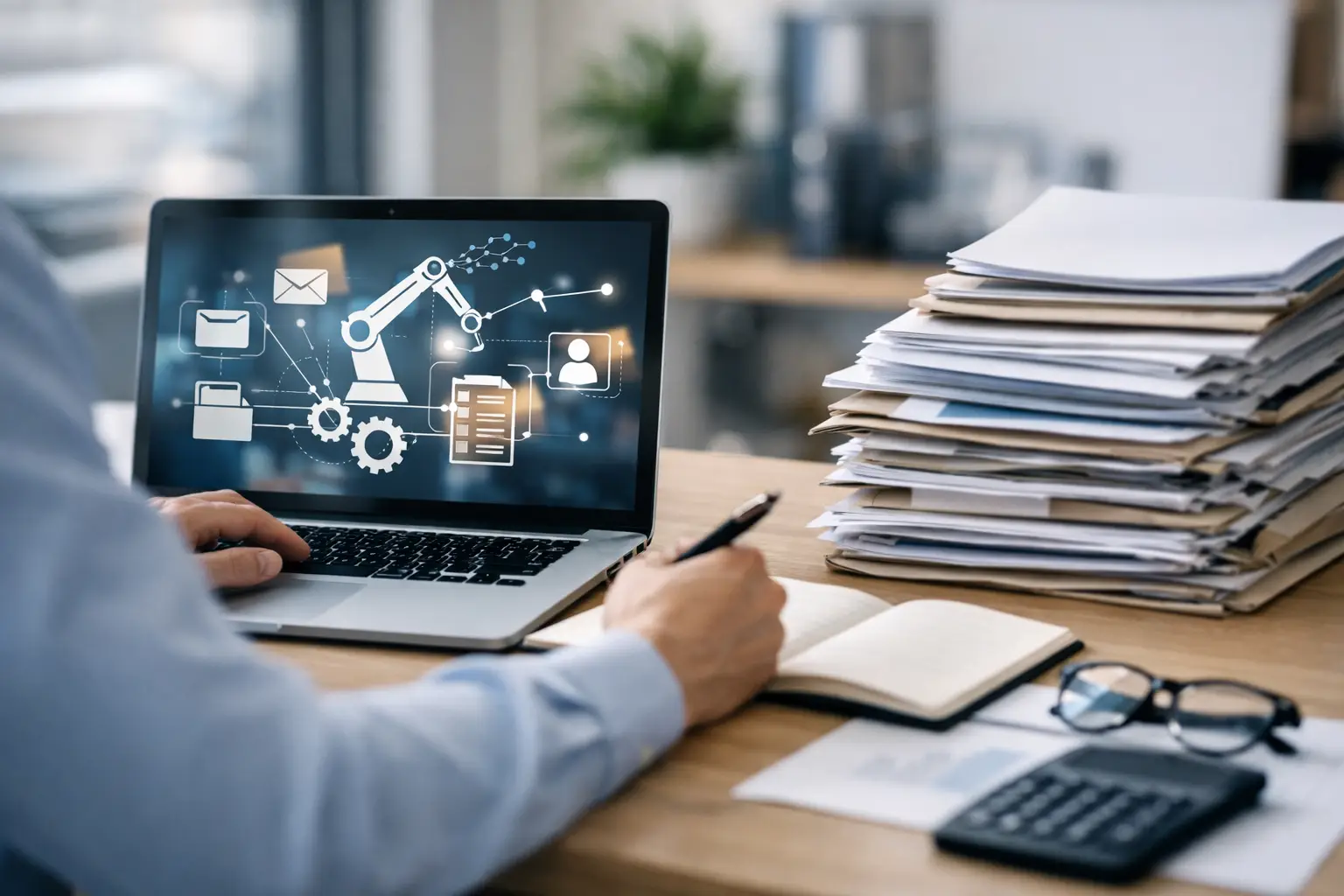 Voorbeelden van vermindering van administratieve taken