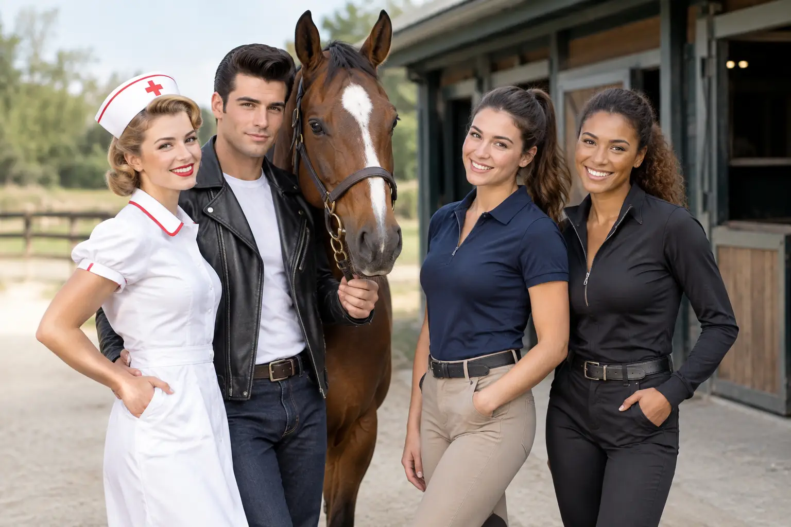 Equestrian Barn Team Apparel That Looks the Part