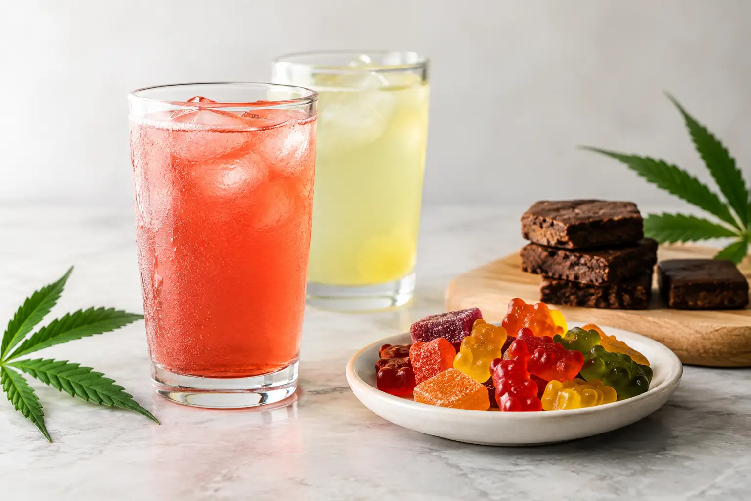 THC Drinks Versus Edibles: What Feels Different?