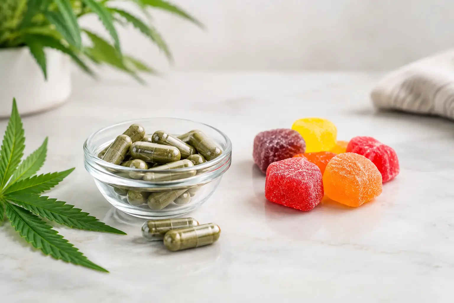 Cannabis Capsules Versus Edibles Guide for Adults