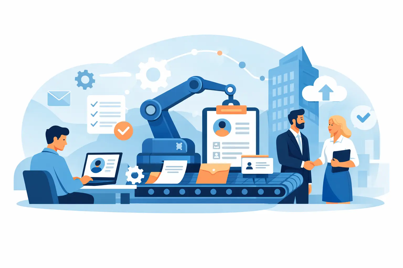 Esempio di automazione onboarding cliente B2B