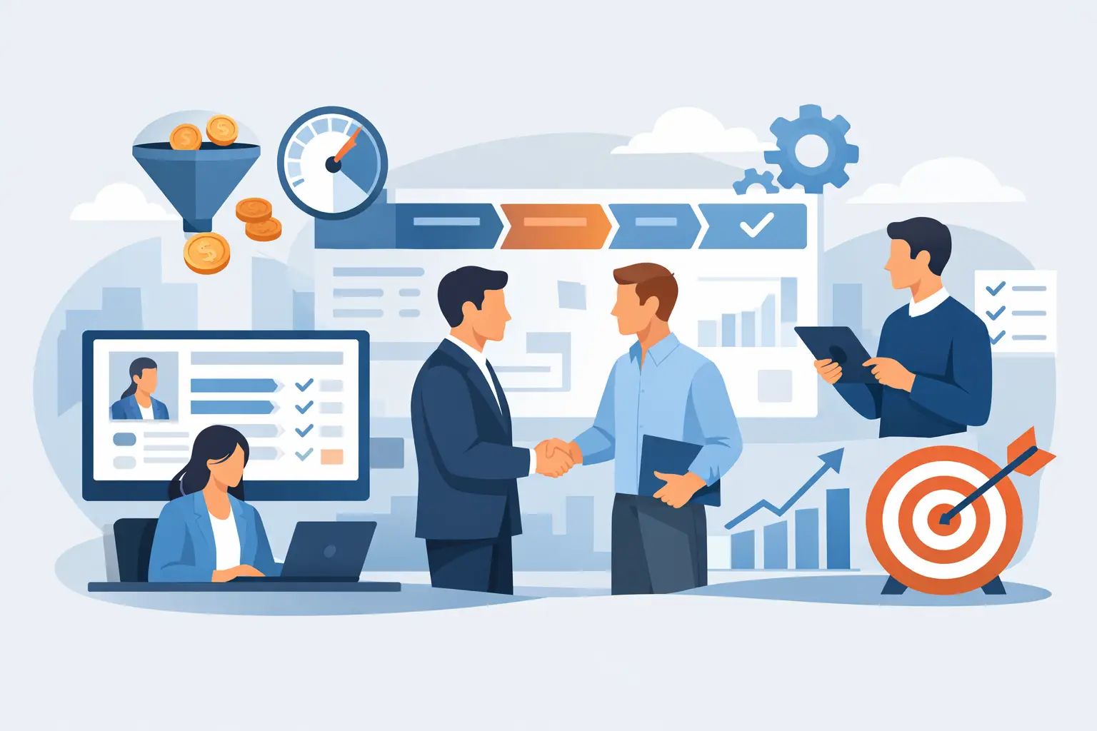 CRM vendite: trattative più veloci e controllate