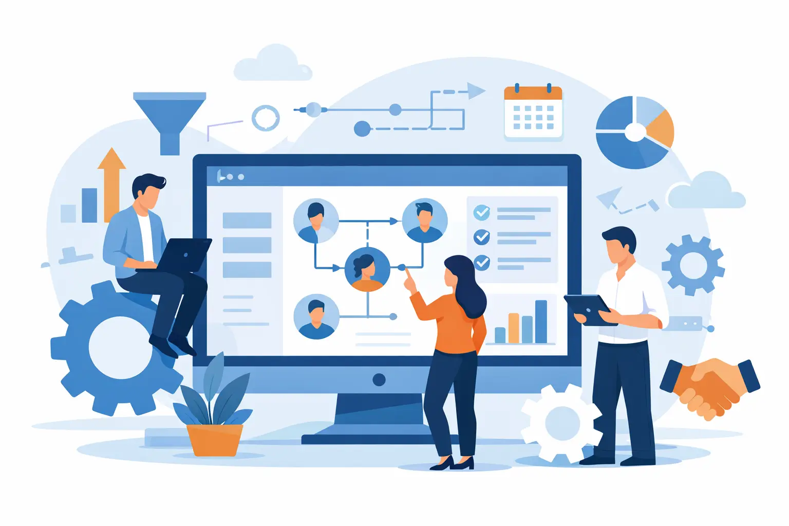 Software CRM per processi che funzionano