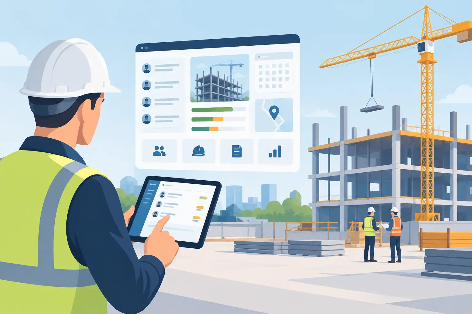 CRM settore edilizia: più controllo in cantiere