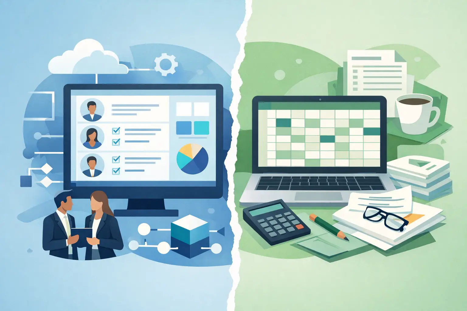 CRM integrato vs fogli Excel: quando cambiare