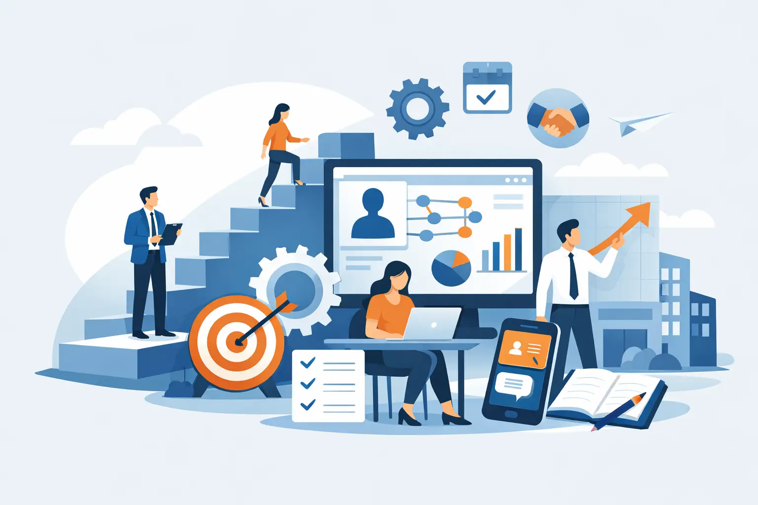 Guida implementazione CRM aziendale in 8 passi