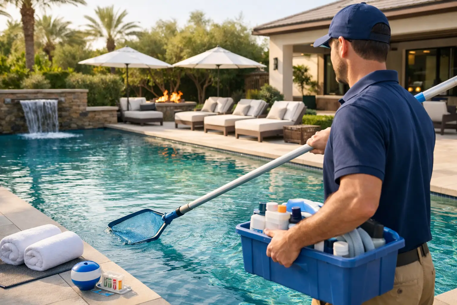 What Premium Residential Pool Service Delivers