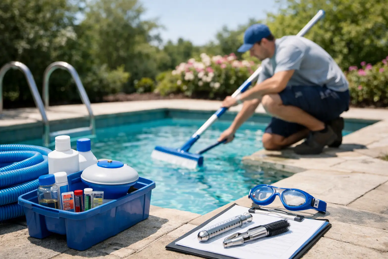 Pool Opening Service Checklist for Spring