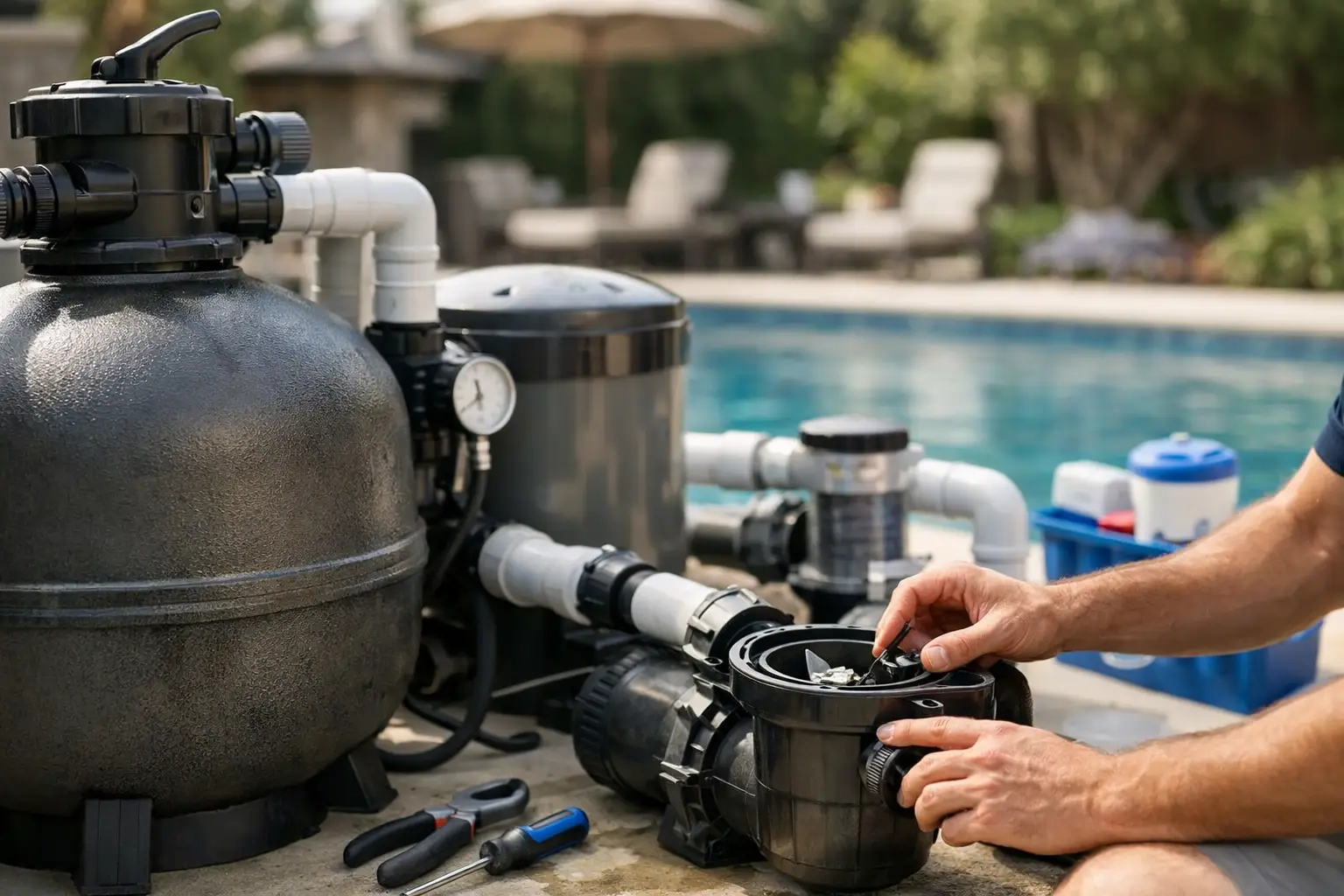 Equipment Repairs and Maintenance for Pools