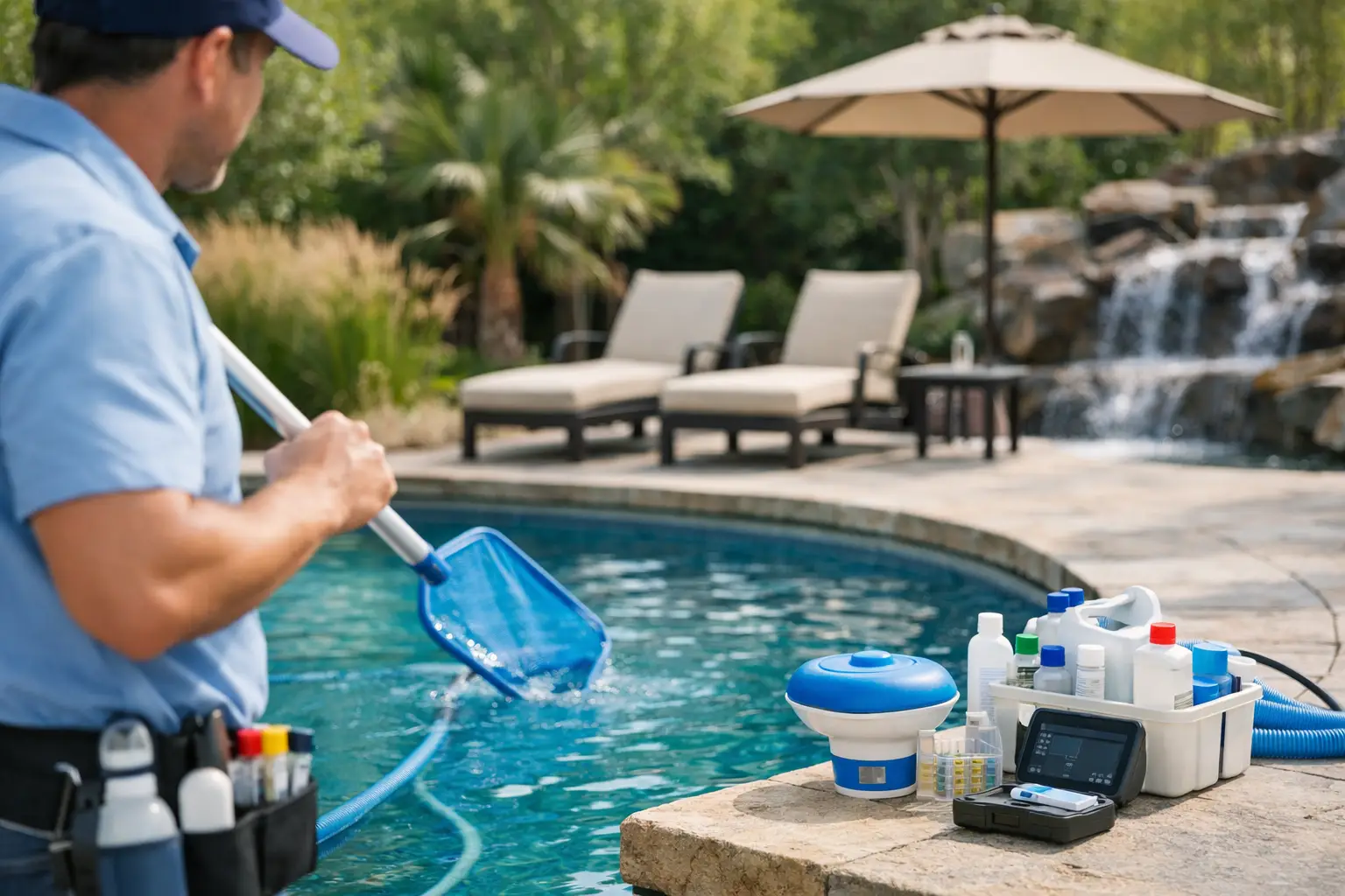 What a Weekly Pool Maintenance Contract Covers