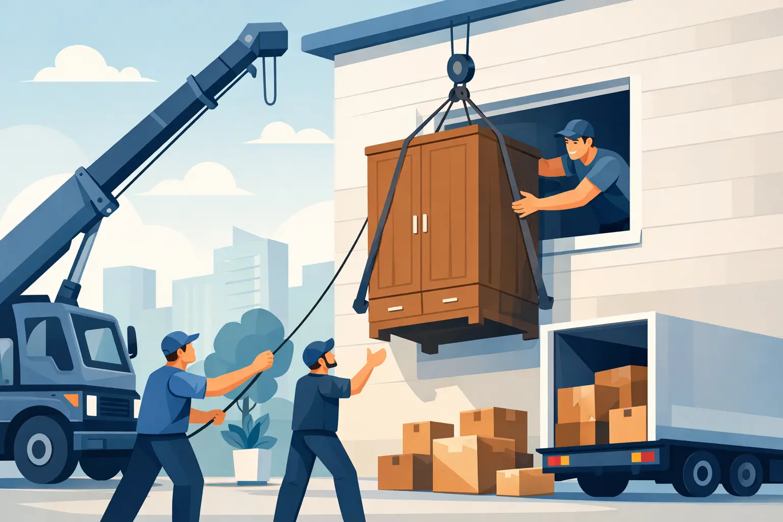 Kast verhuizen via raam? Zo pak je het aan