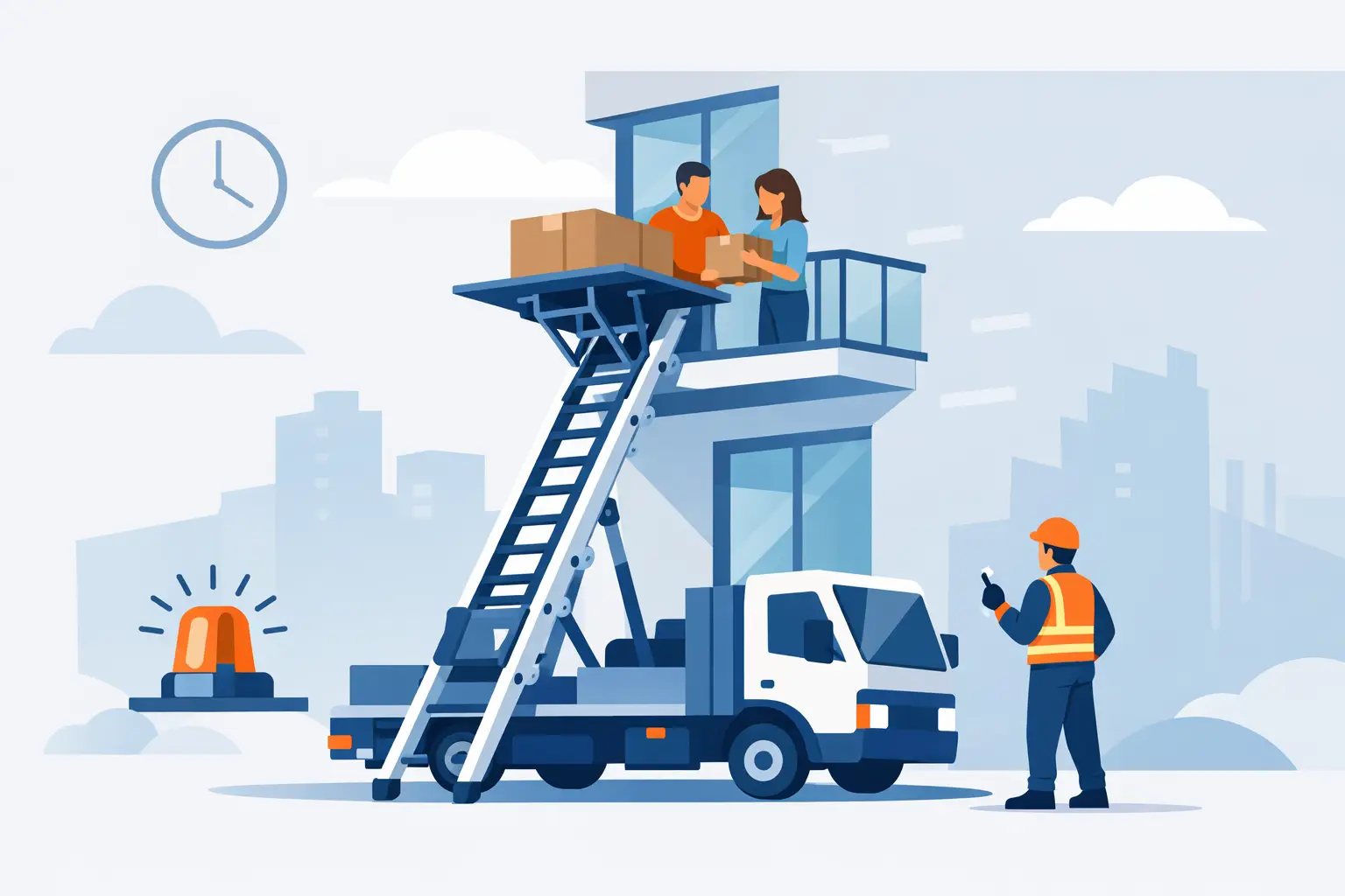 Ladderlift huren bij spoed? Dit moet je weten