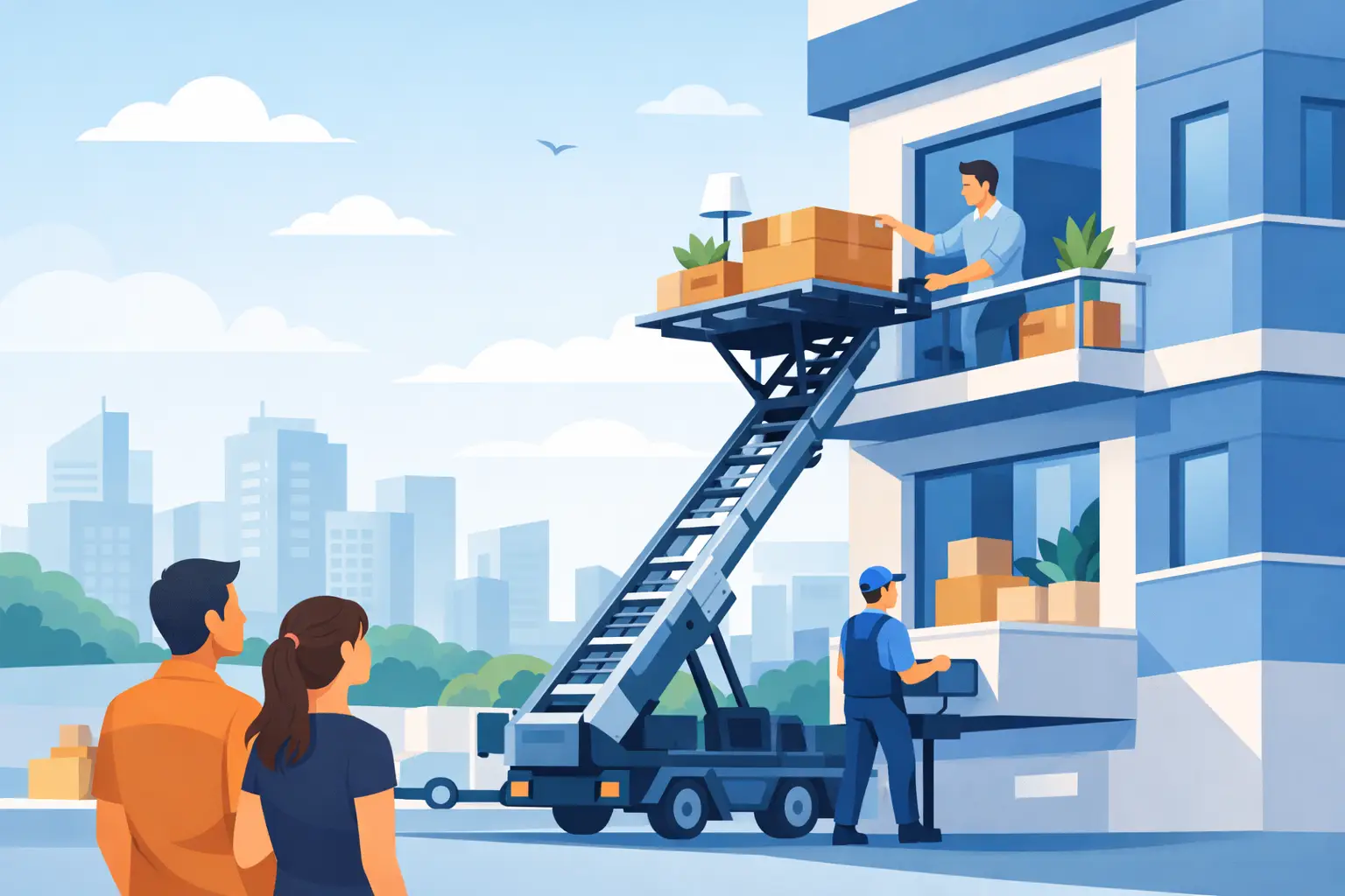 Beste oplossing voor bovenwoning? Verhuislift