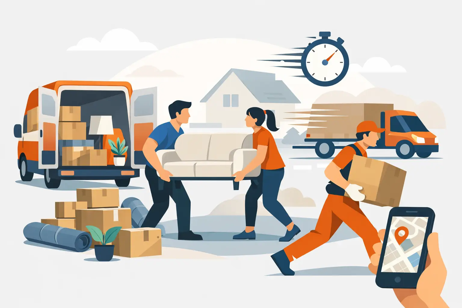Spoed hulp bij verhuizing zonder gedoe