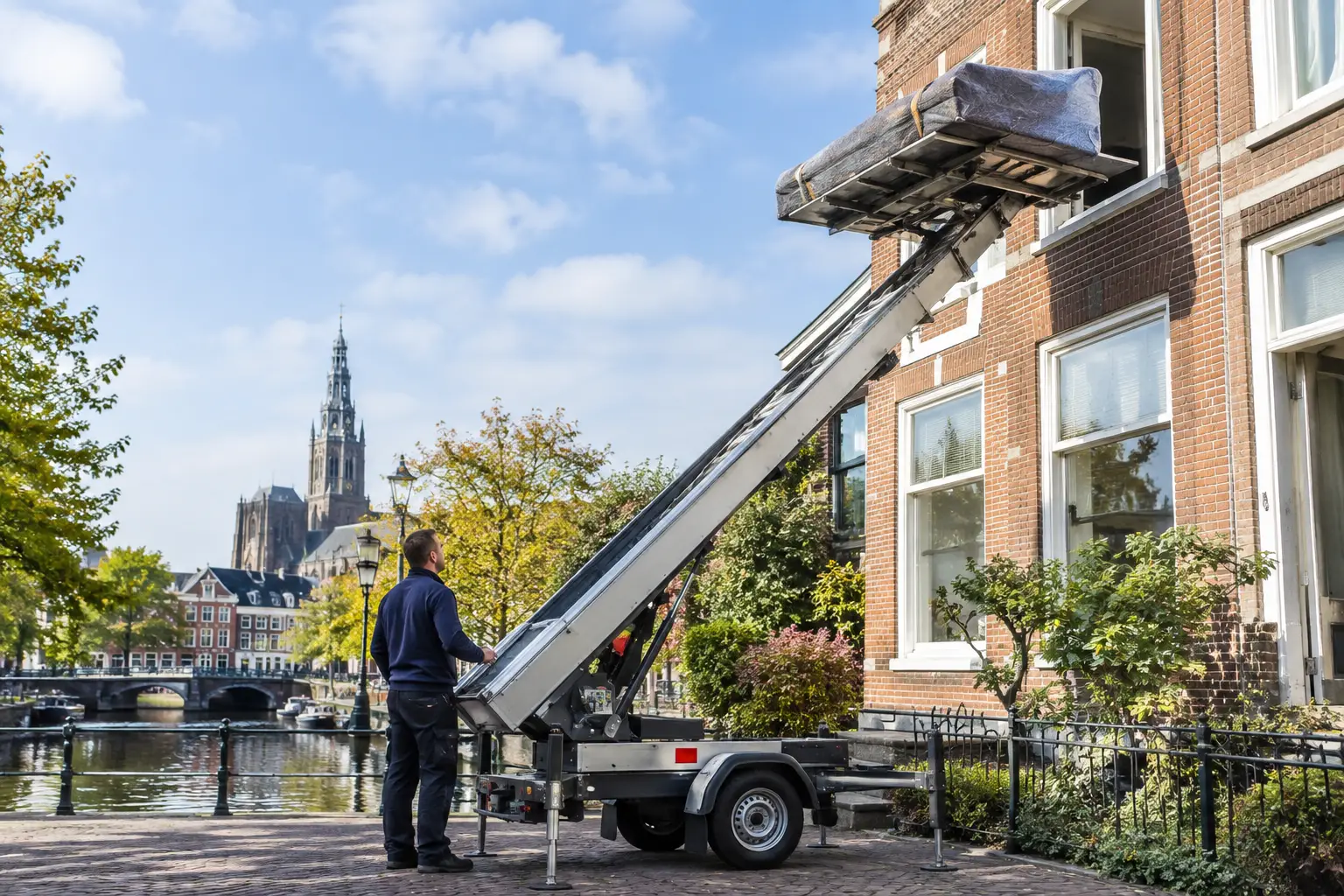 Meubellift huren Haarlem snel geregeld vanaf €79
