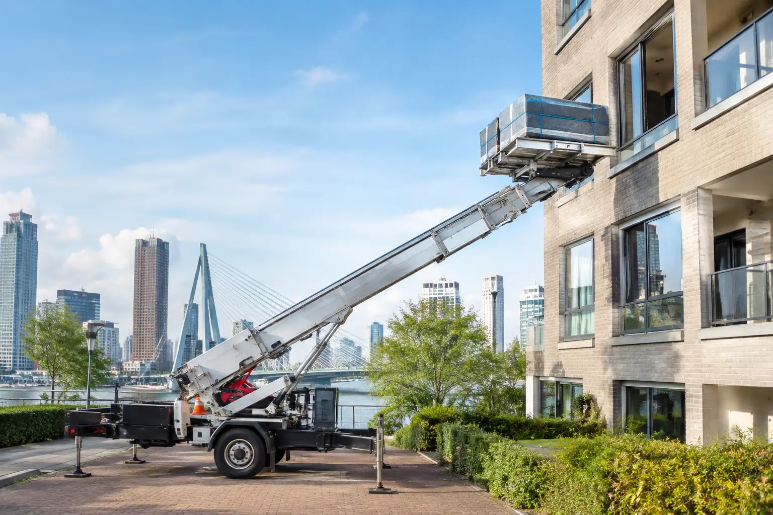 Verhuislift Rotterdam snel geregeld vanaf €79