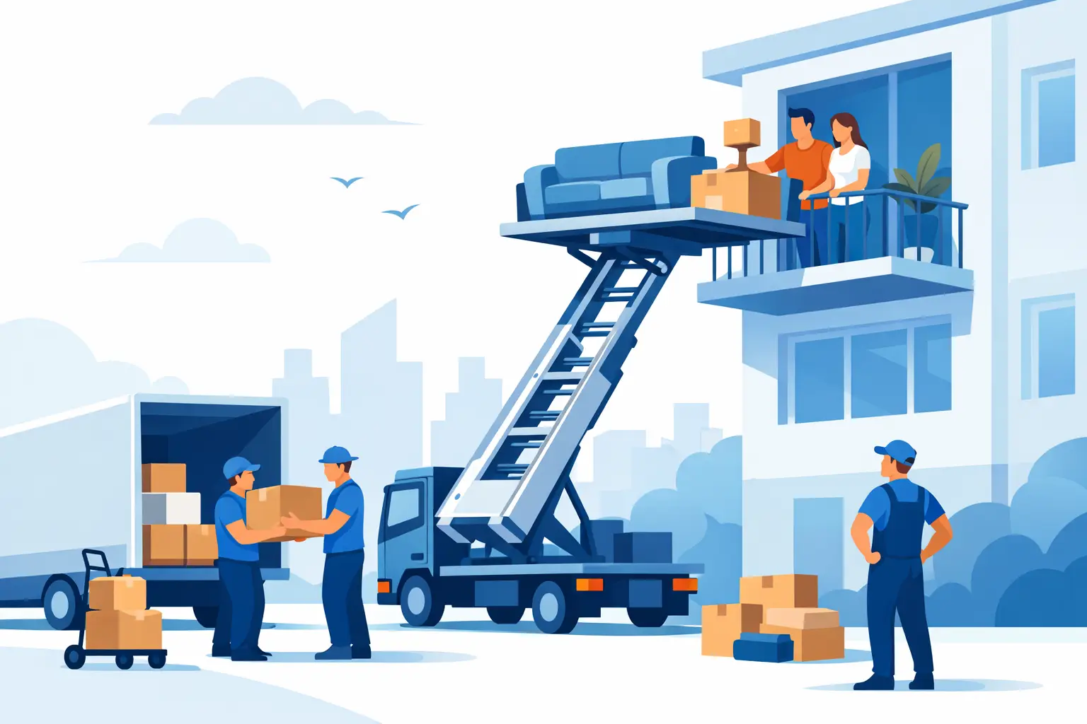 Liftservice voor verhuizers: snel geregeld