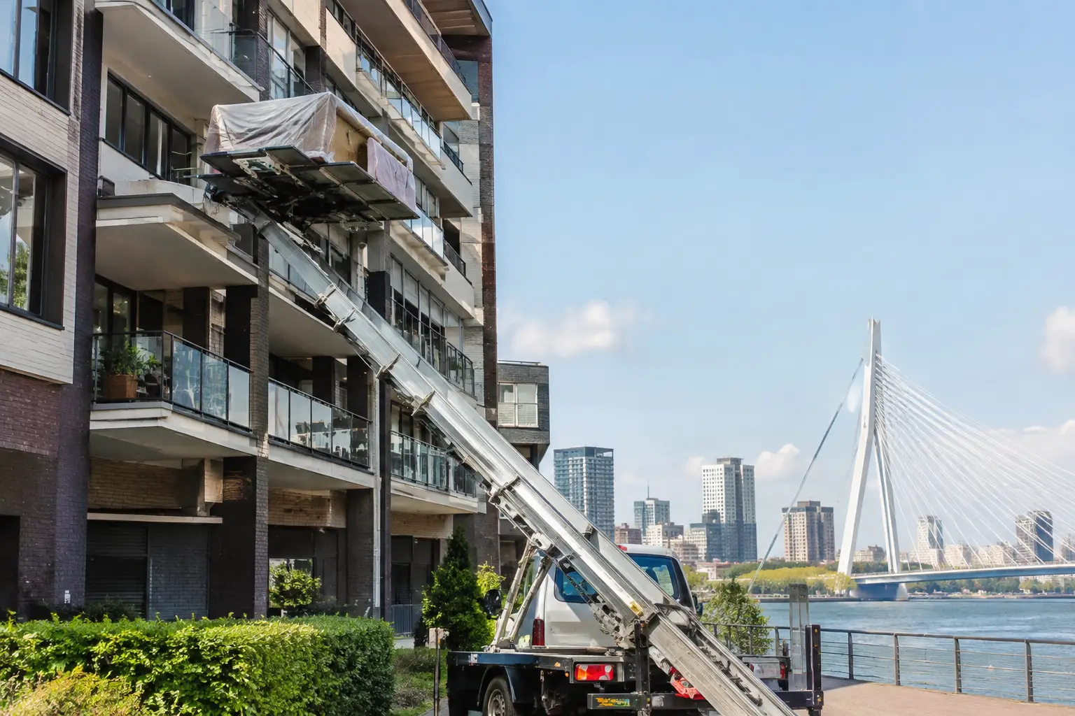 Meubellift huren Rotterdam snel geregeld