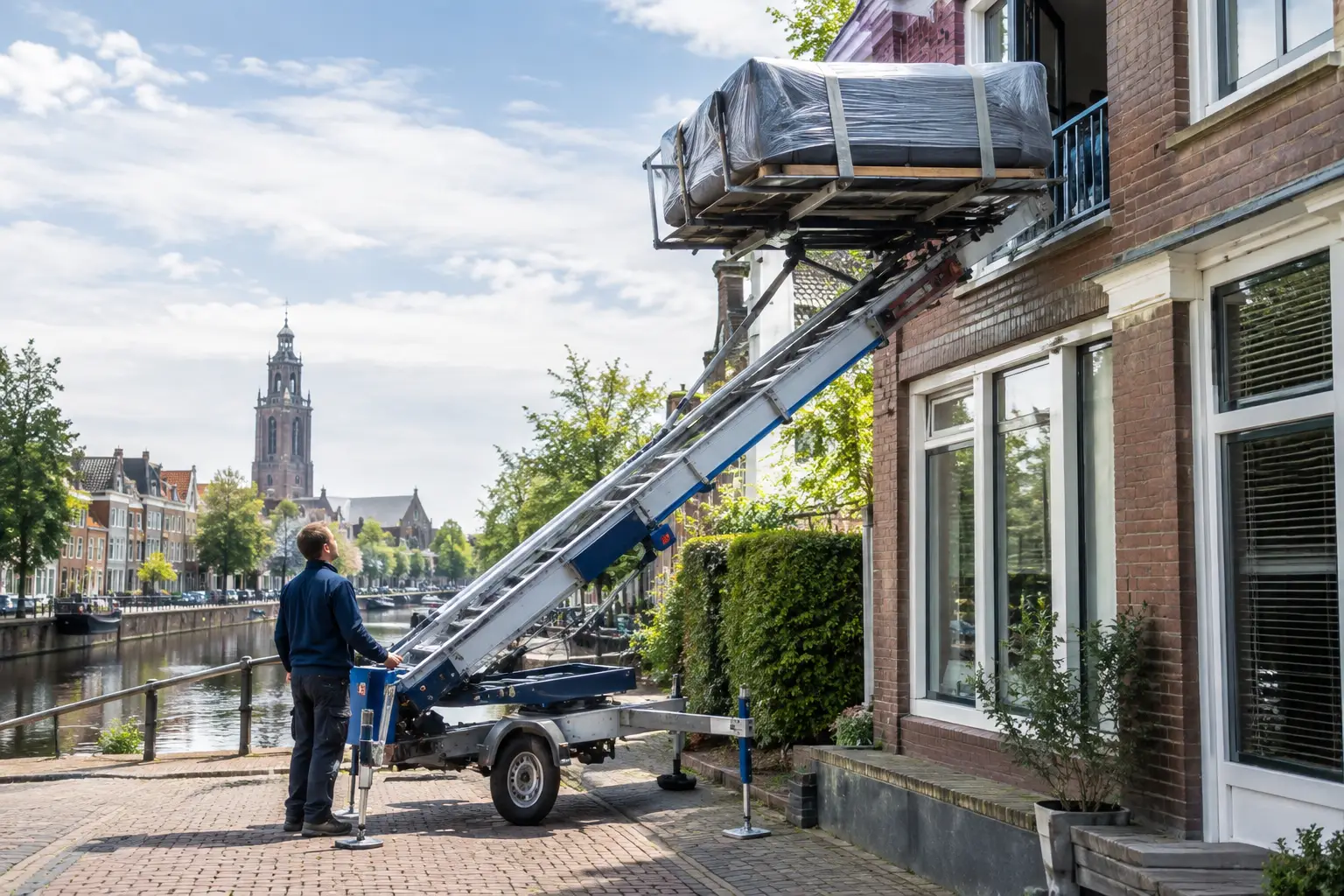 Verhuislift huren in Delft snel en veilig