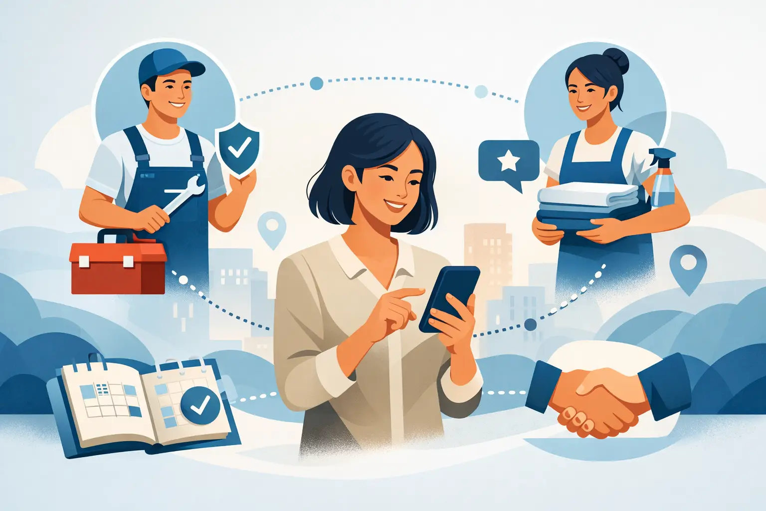 Economia colaborativa e serviços de confiança