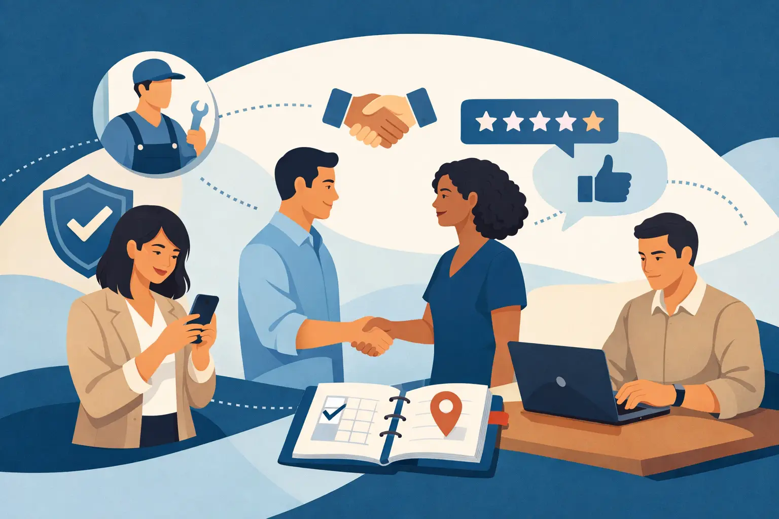 Como criar confiança na contratação online