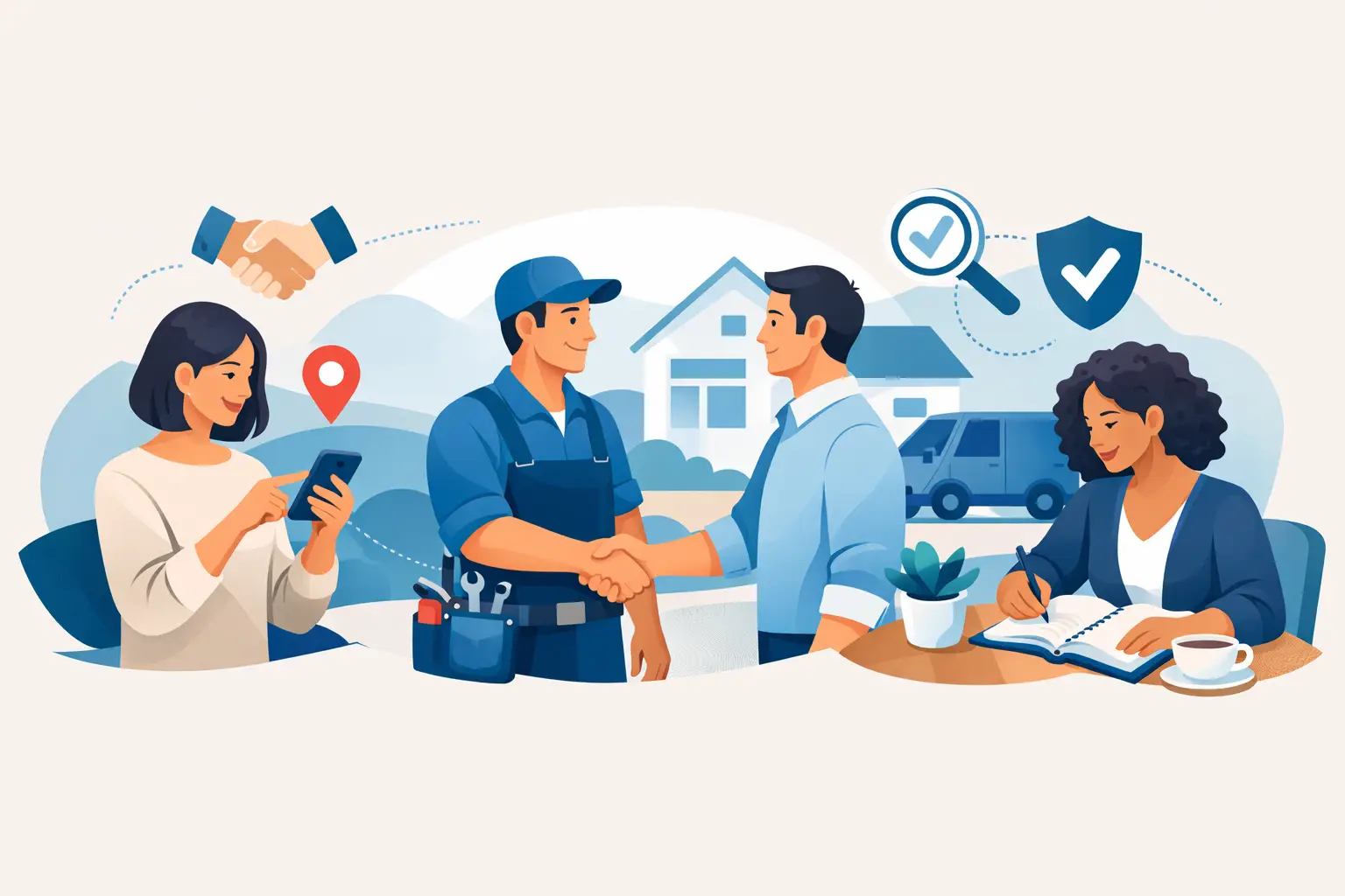Vantagens do serviço local na sua rotina