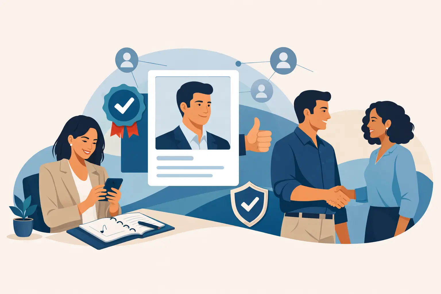 Como montar perfil profissional que gera confiança