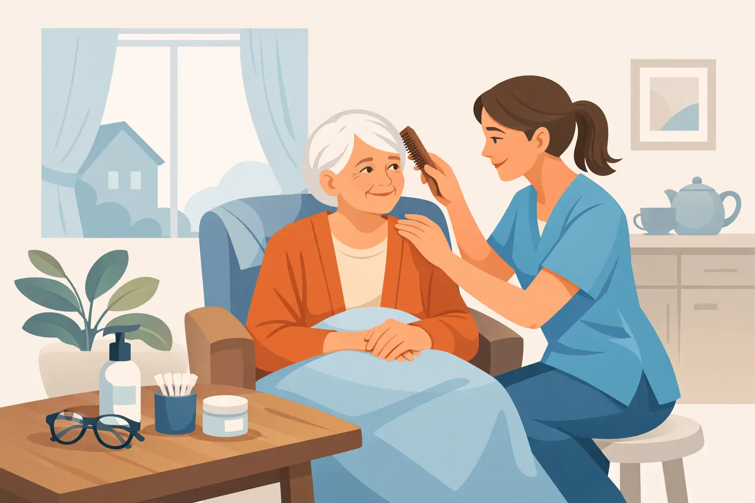 Personal Care for Elderly at Home Done Well
