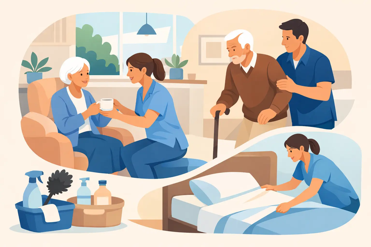 Homemaking Help for Older People at Home