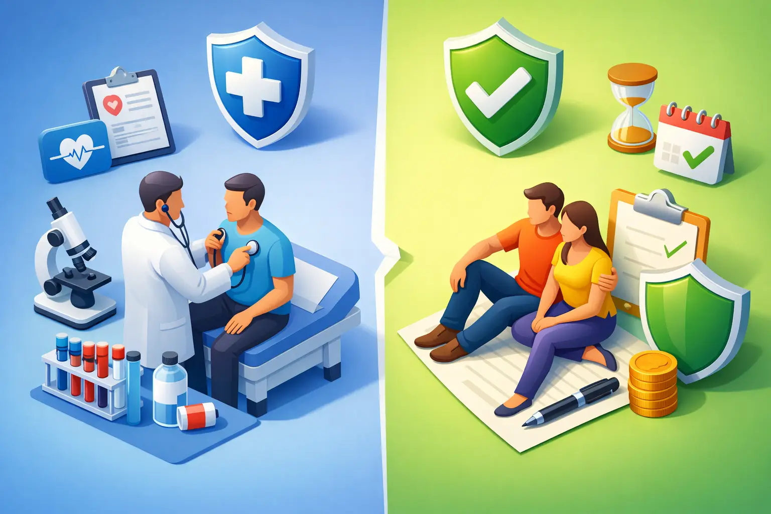 Medical Exam vs No Exam Insurance Compared