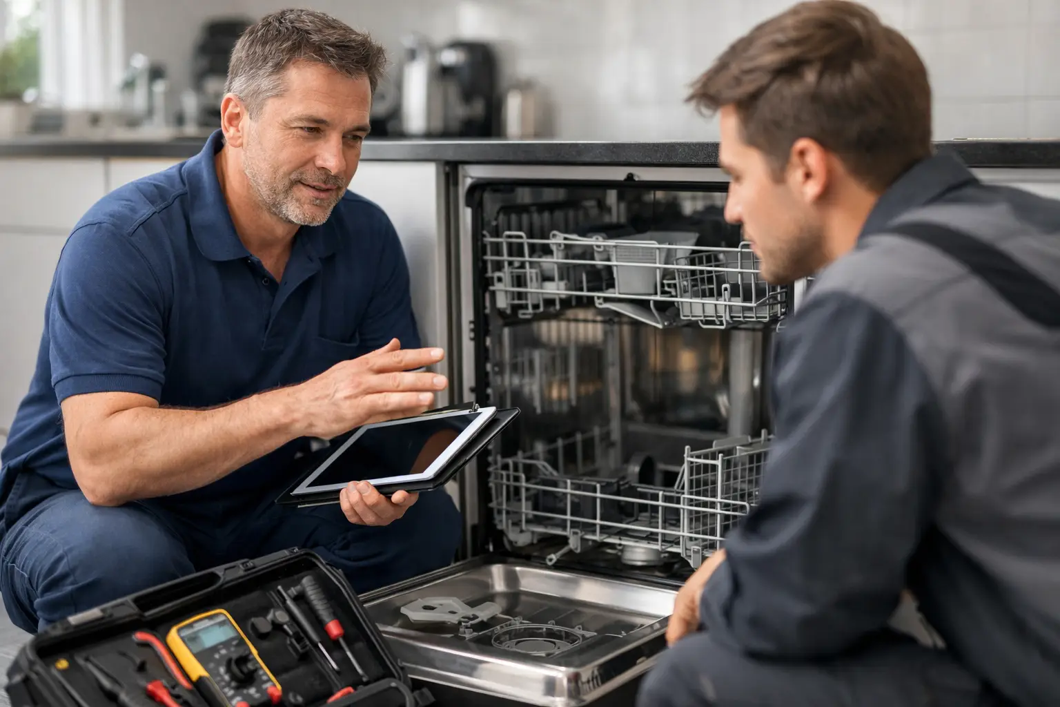 Dishwasher Diagnostic Workflow Training That Pays