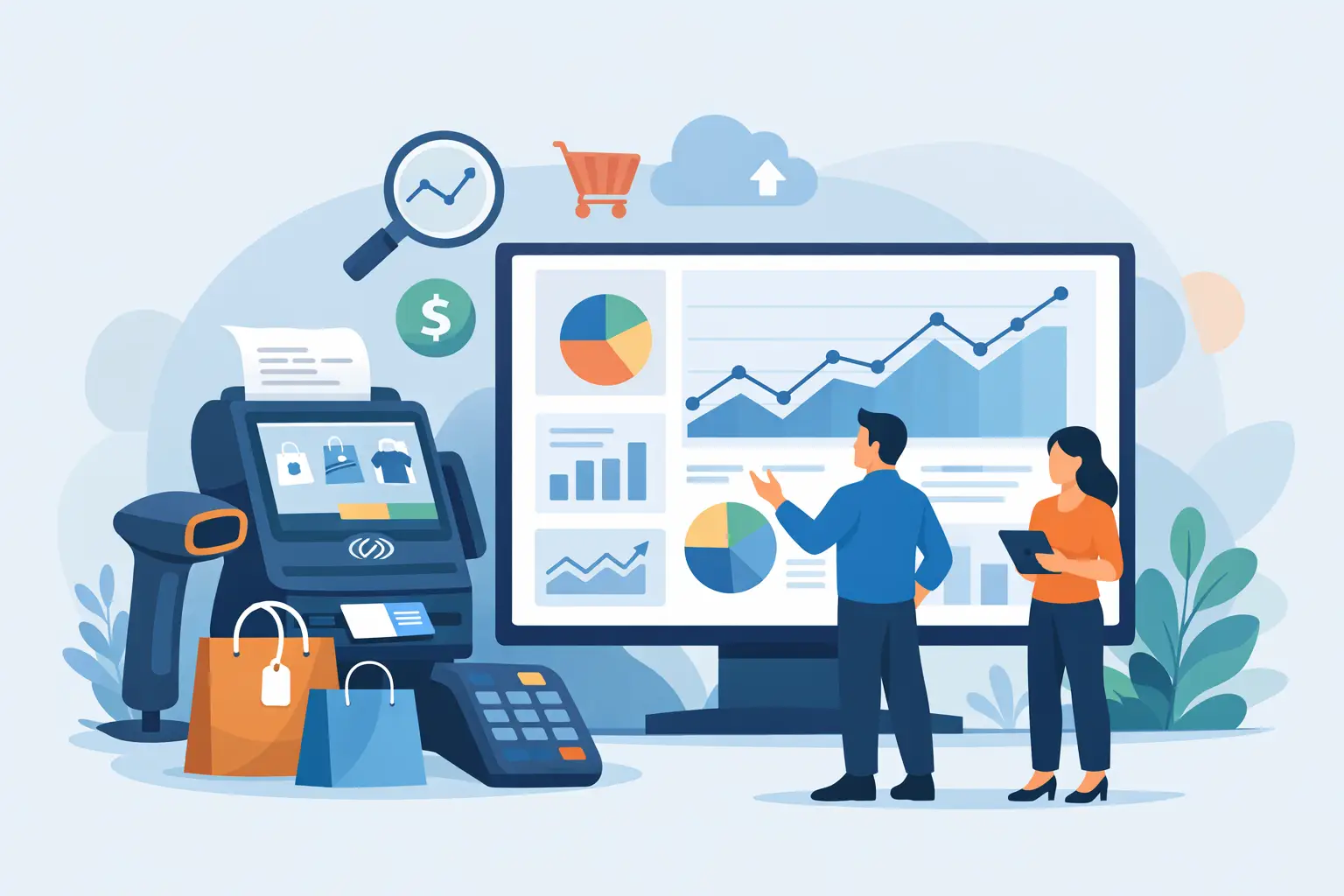 How POS Data Dashboard Software Helps Retail