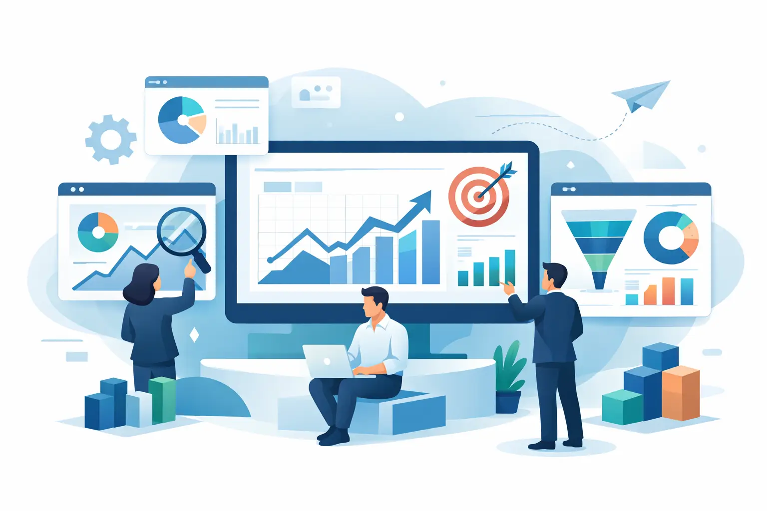 9 Sales Performance Dashboard Examples