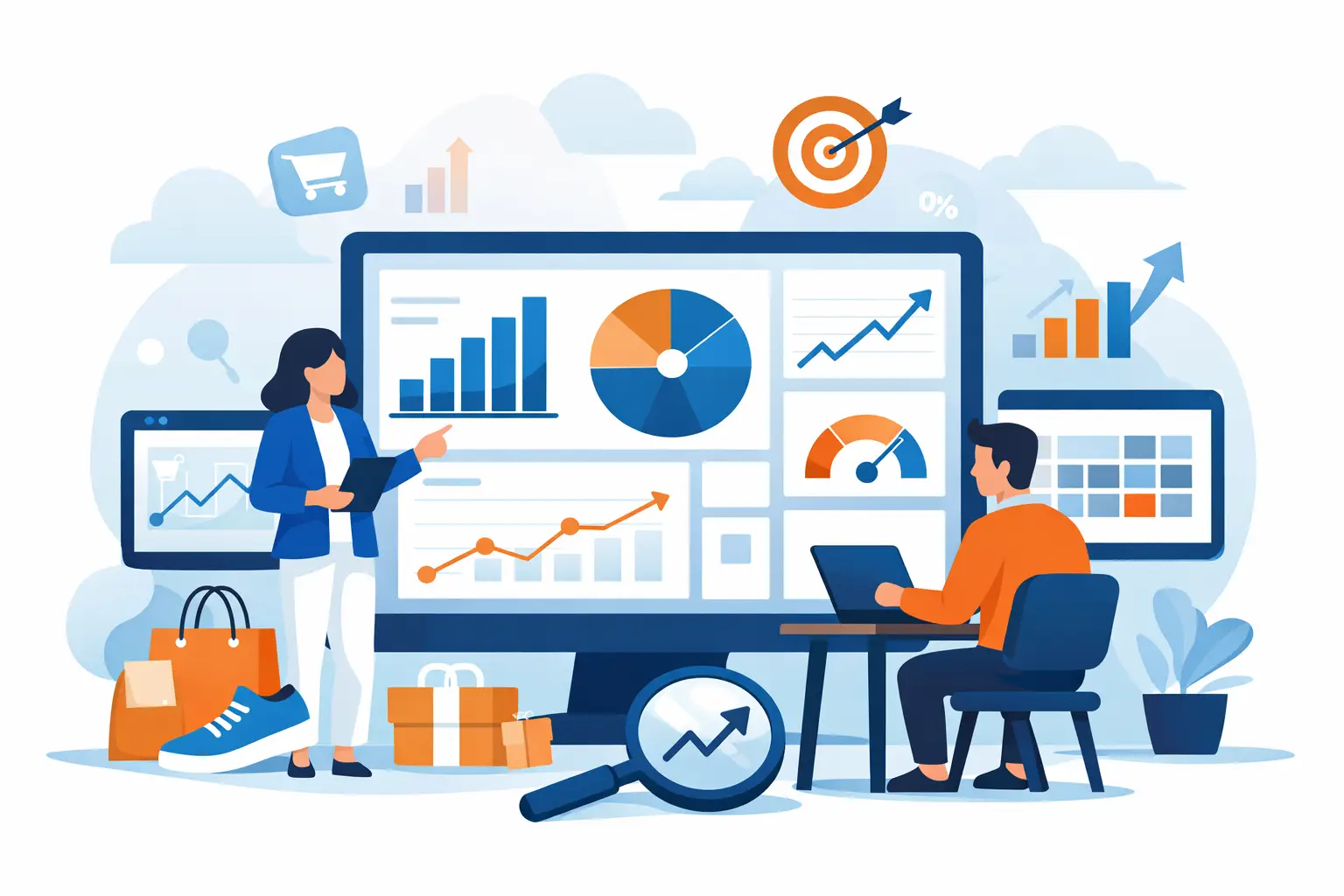 10 Sales KPI Dashboard Examples for Retail