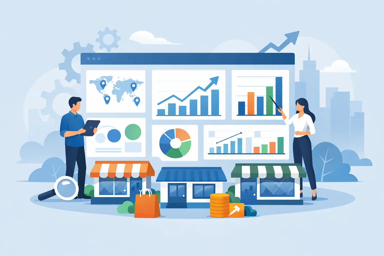 What a Multi Store Sales Dashboard Should Show