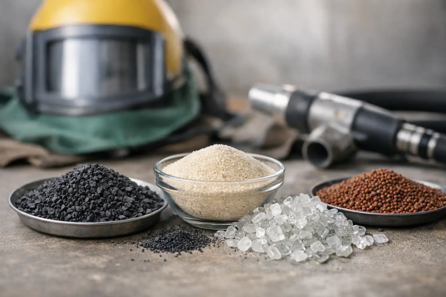Blasting Media: Choosing the Right Material