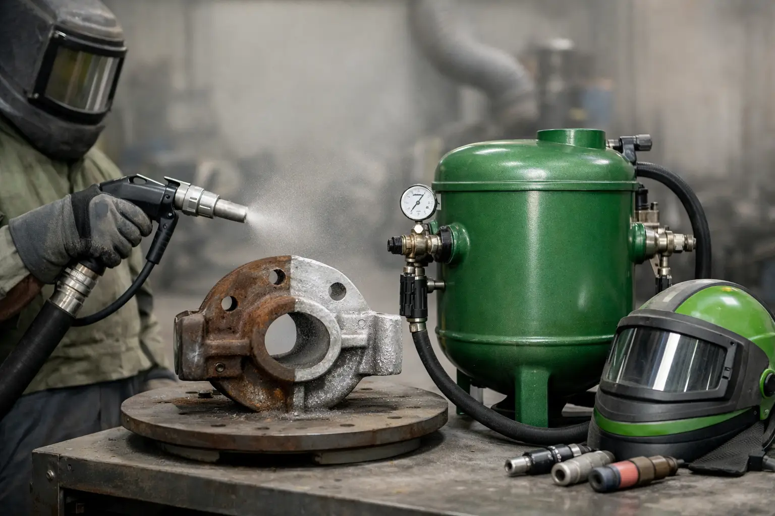 Sandblasting Equipment Restoration Done Right