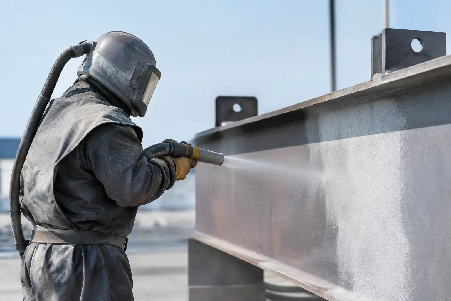 Industrial Blast Cleaning for Better Coating Results