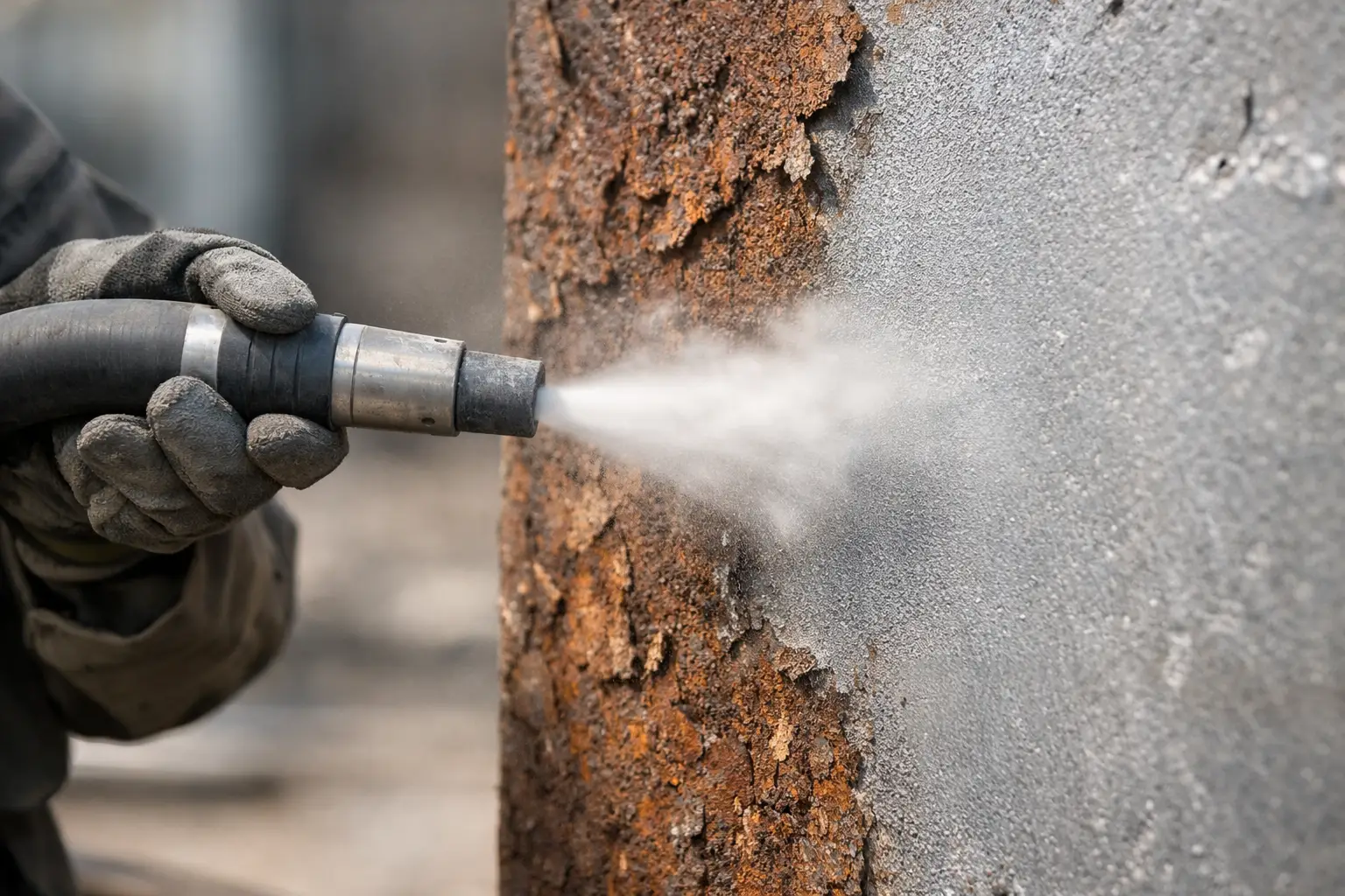 How Does Sandblasting Work on Tough Surfaces?