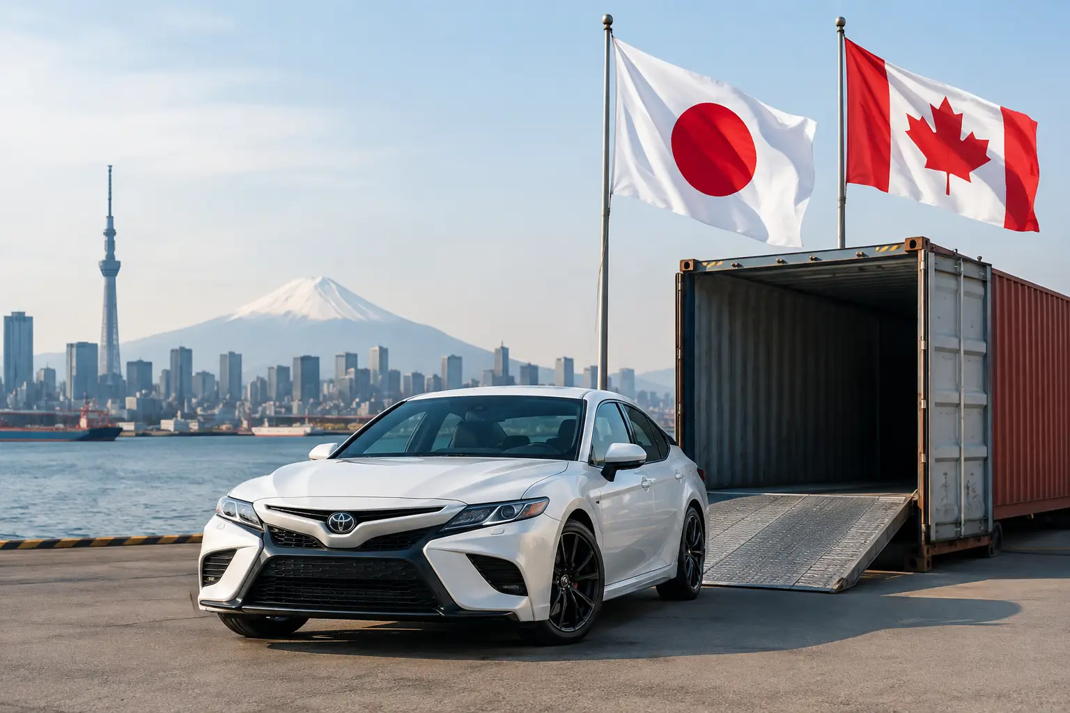 Import a Car From Japan to Canada: 15-Year Rule