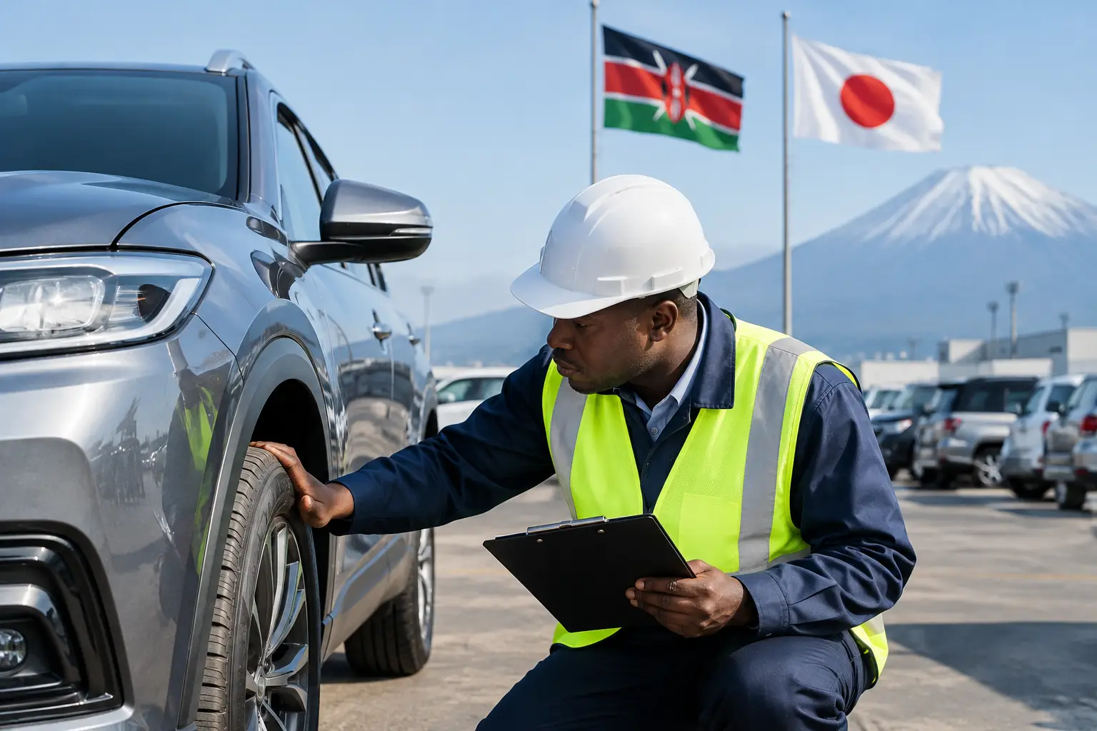 Kenya QISJ Vehicle Inspection for Japan Exports