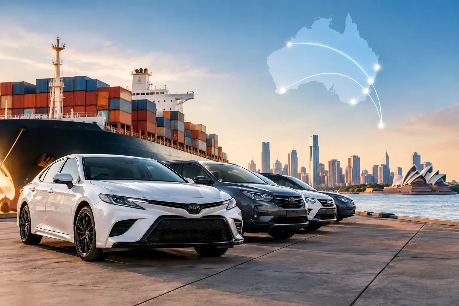 Japanese Auction Cars to Brisbane, Sydney & Melbourne